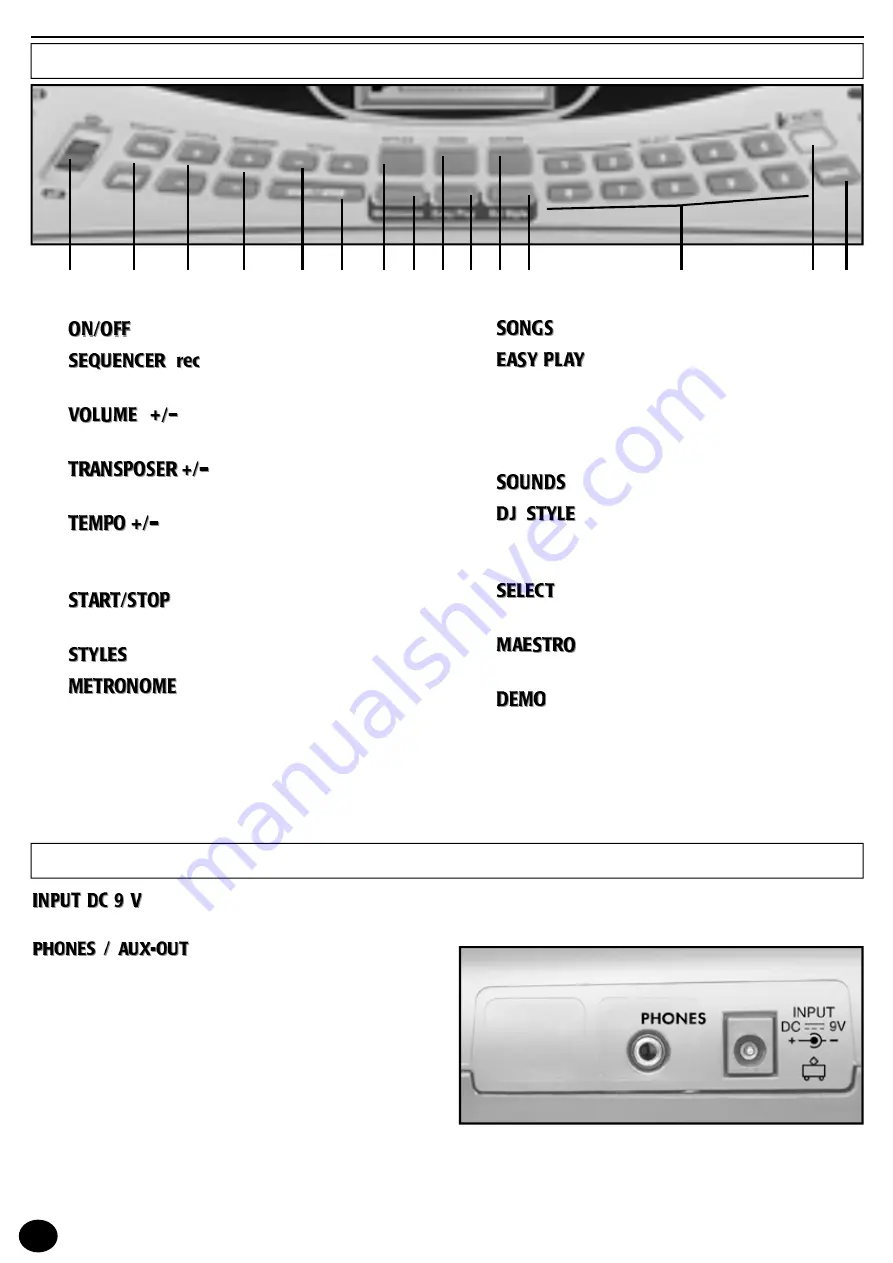 Farfisa SK410 Owner'S Manual Download Page 14