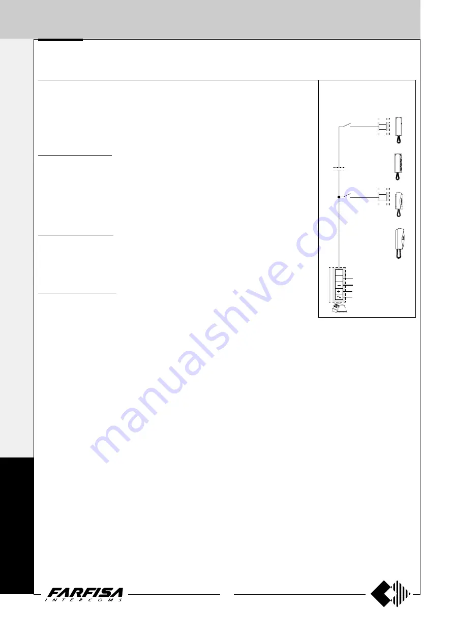 Farfisa ST 4231 Technical Manual Download Page 46