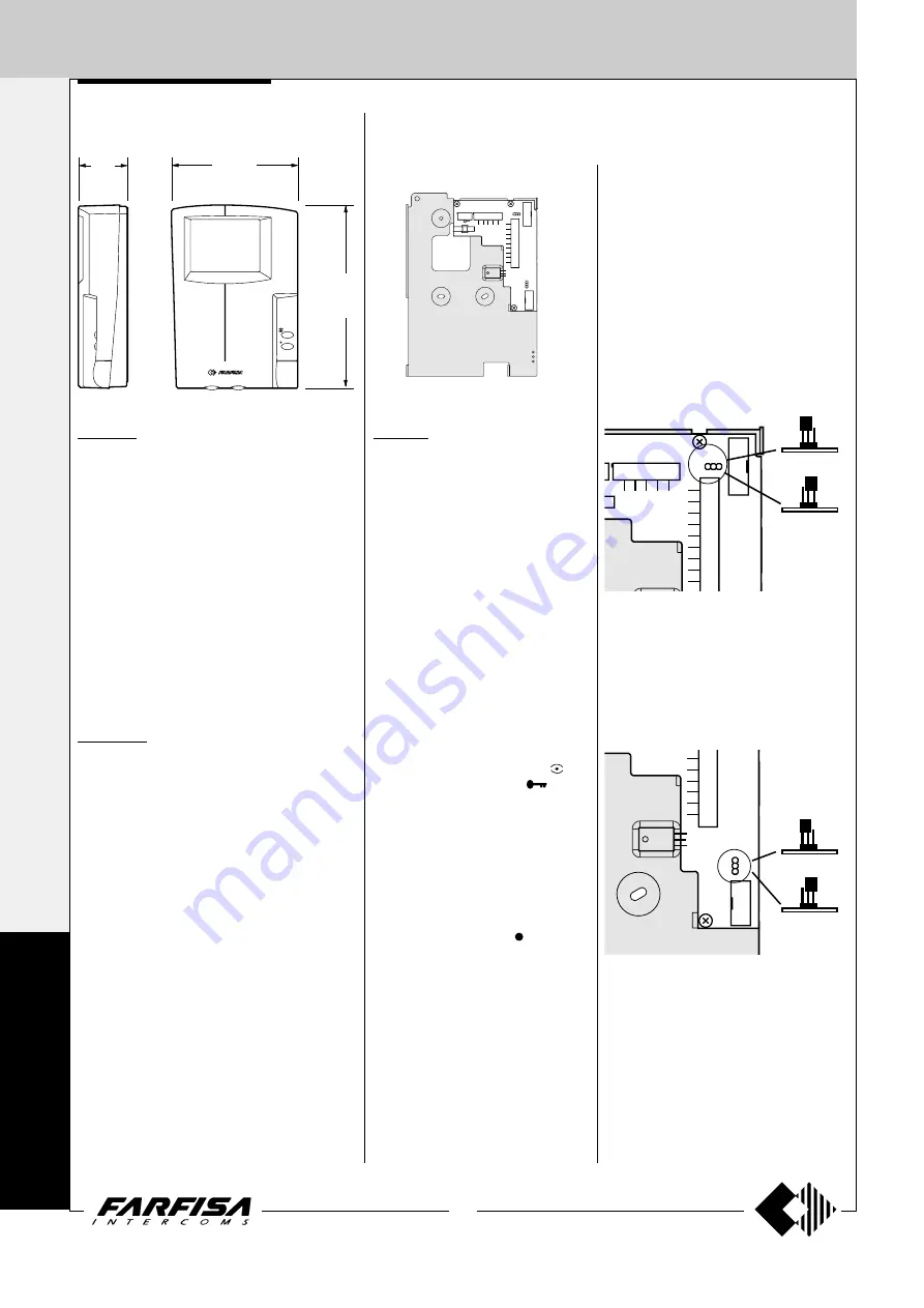 Farfisa ST 4231 Technical Manual Download Page 86