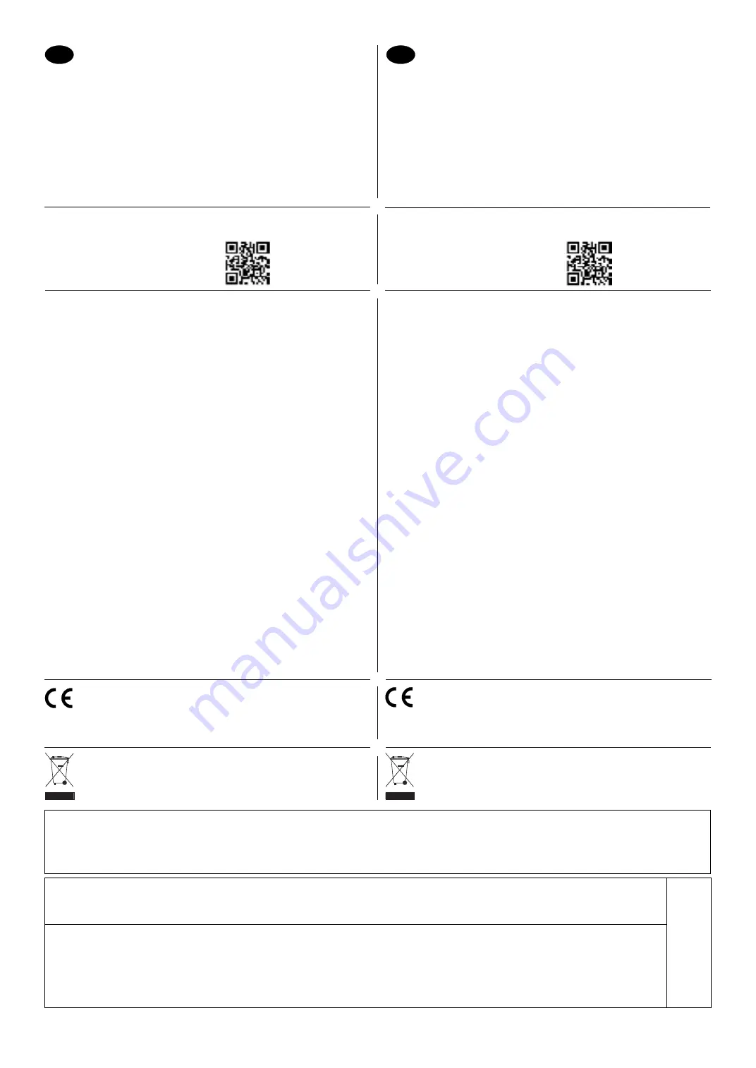 Farfisa XE2921 Manual Download Page 2