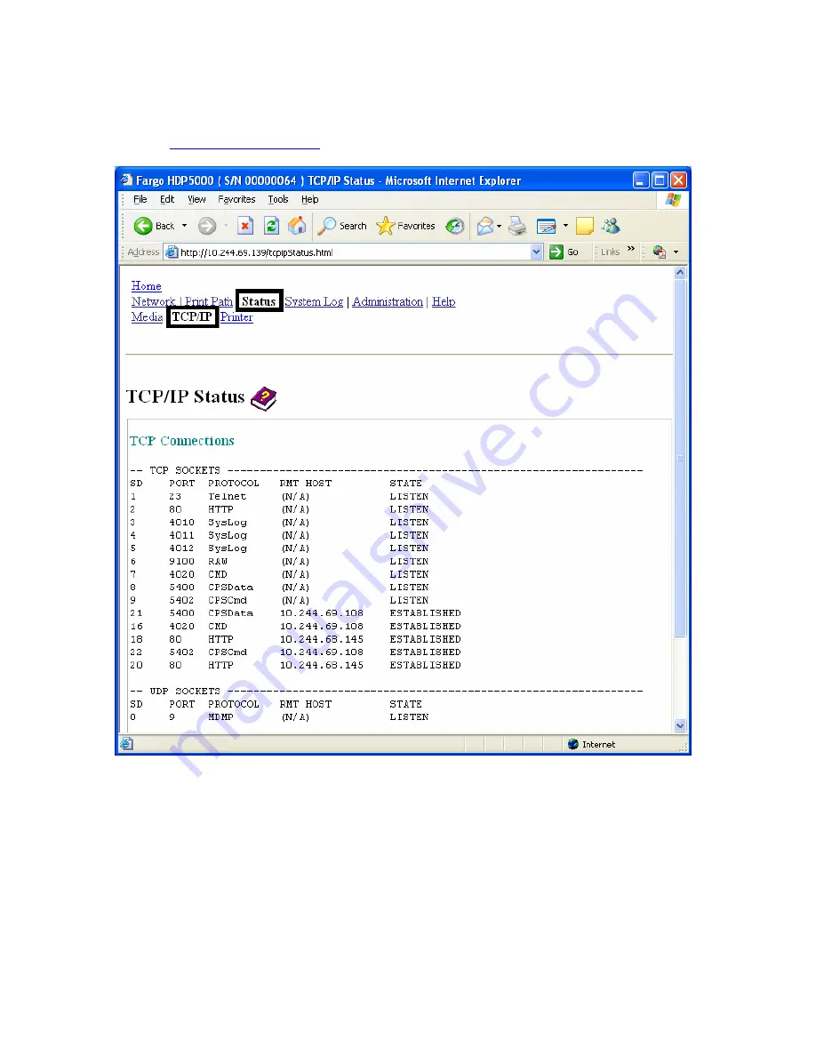 FARGO electronics HDP5000 single-side Скачать руководство пользователя страница 154