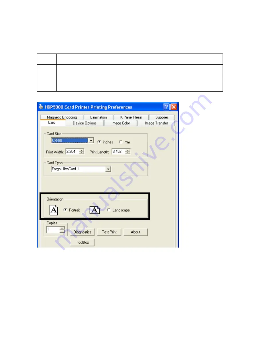 FARGO electronics HDP5000 single-side User Manual Download Page 222