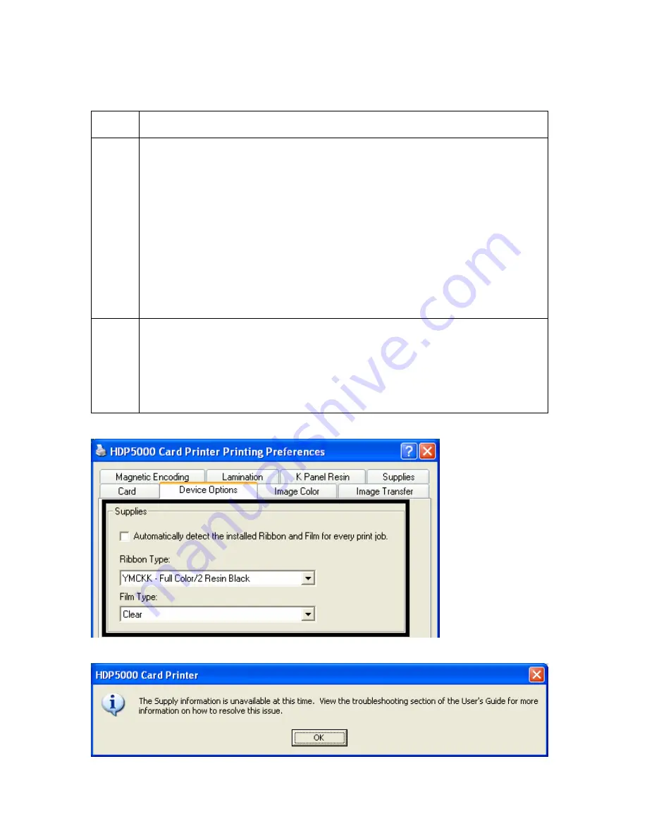 FARGO electronics HDP5000 single-side User Manual Download Page 229