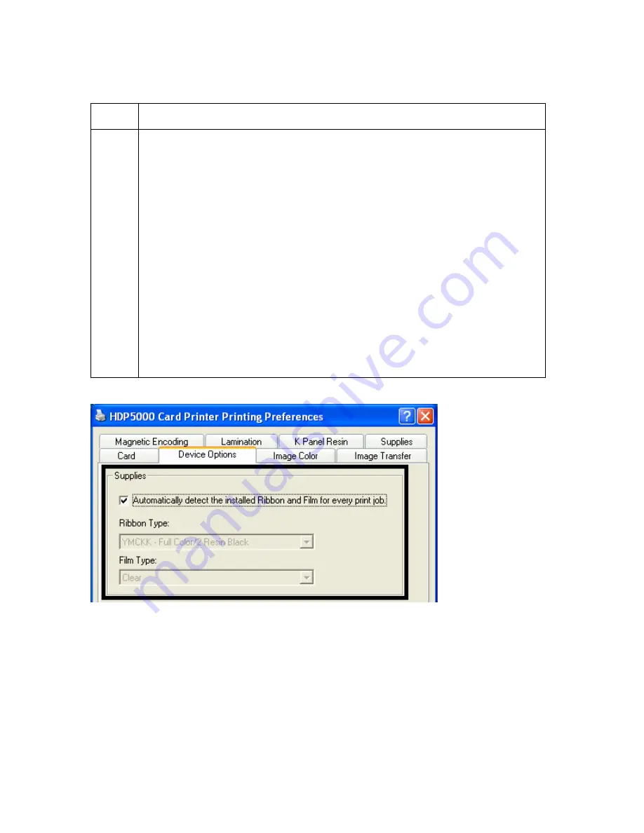 FARGO electronics HDP5000 single-side User Manual Download Page 230