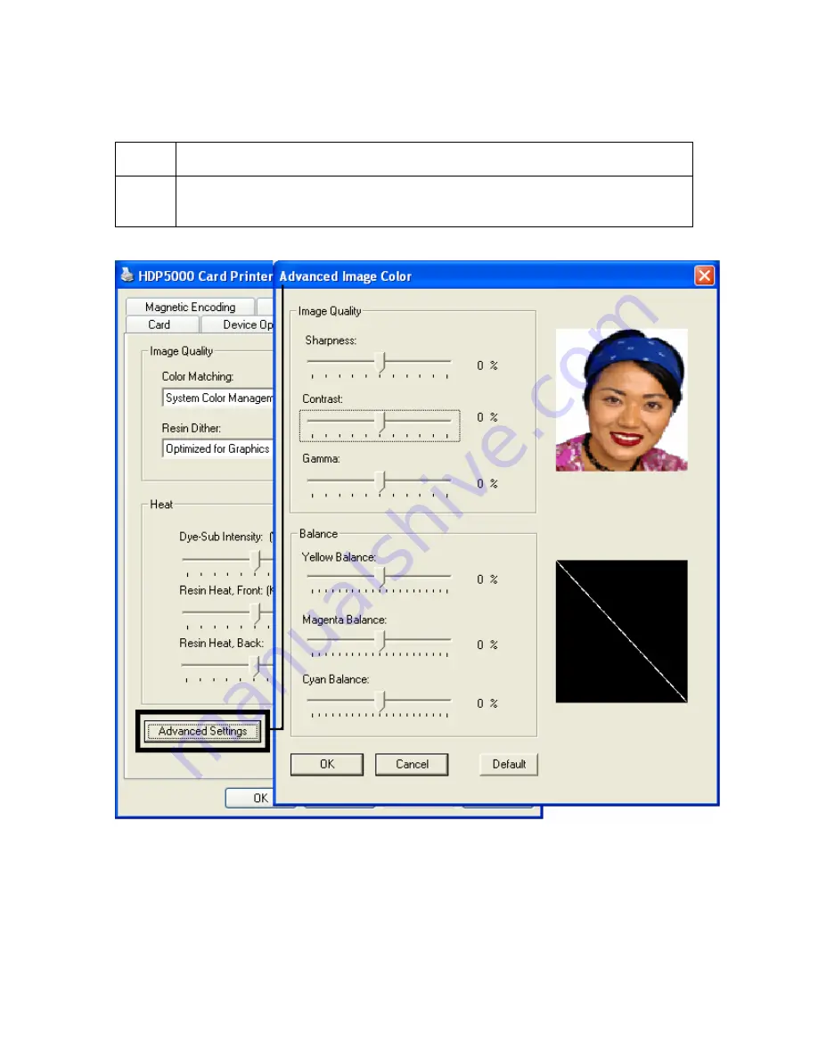 FARGO electronics HDP5000 single-side User Manual Download Page 250