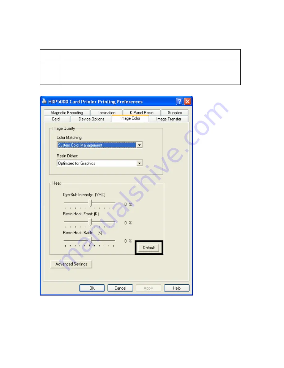 FARGO electronics HDP5000 single-side User Manual Download Page 256