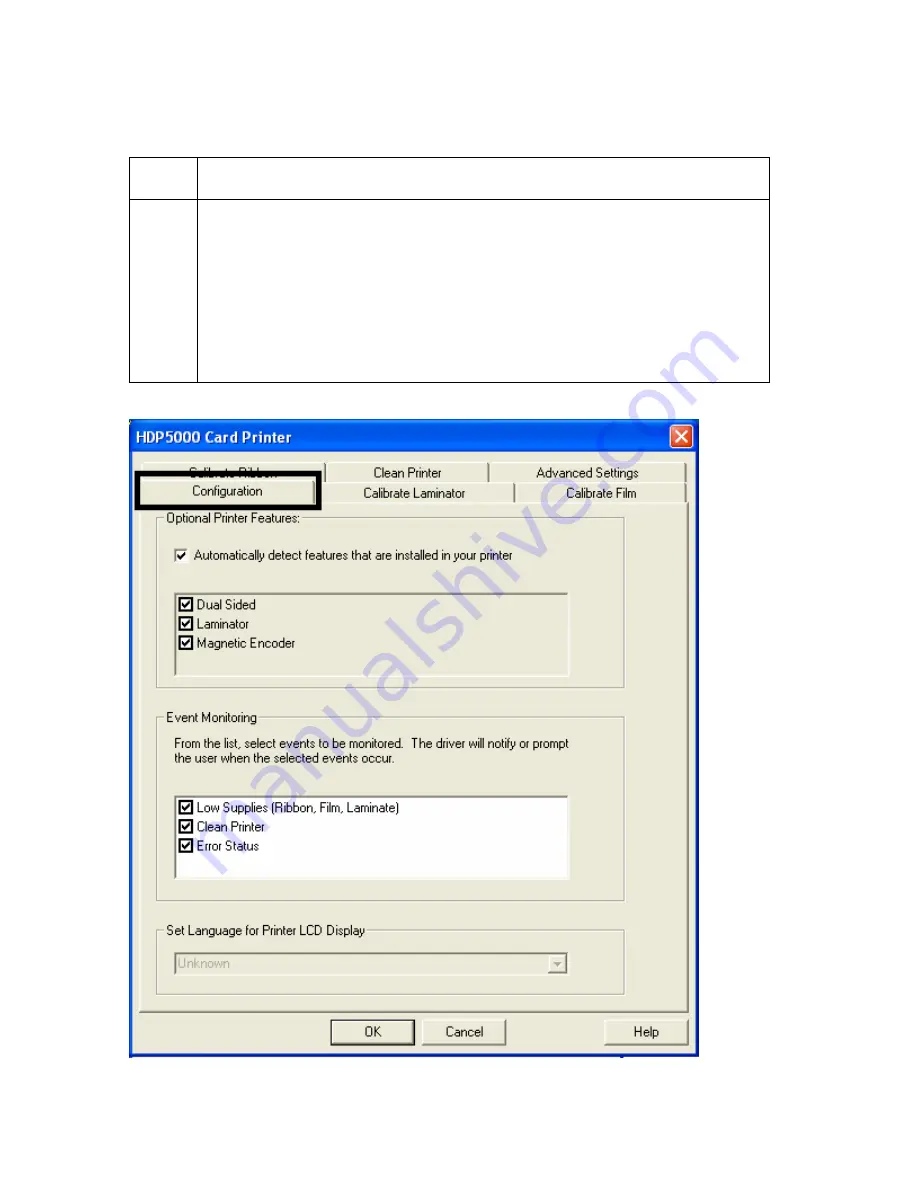 FARGO electronics HDP5000 single-side User Manual Download Page 311