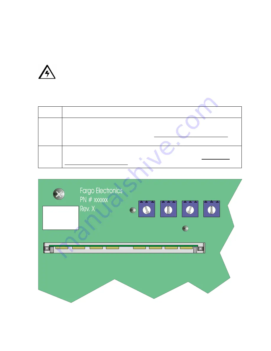 FARGO electronics S000256 User Manual Download Page 68