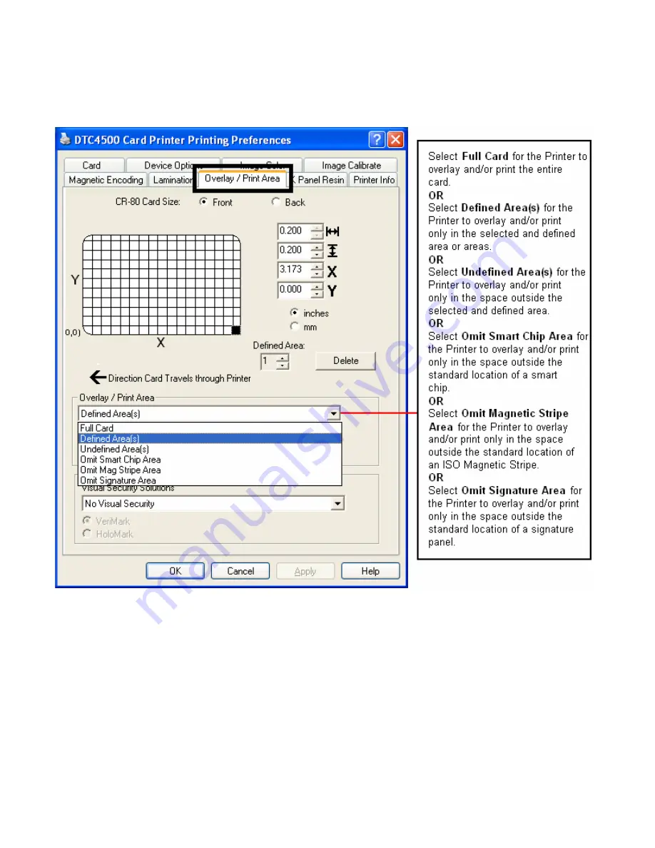 Fargo DTC4500 User Manual Download Page 75