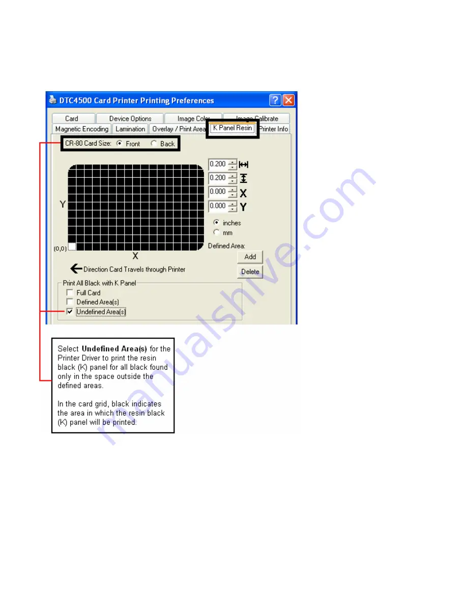 Fargo DTC4500 User Manual Download Page 78