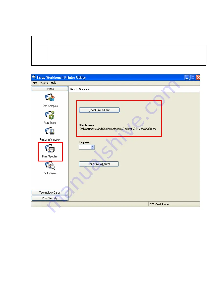 Fargo Persona C30e User Manual Download Page 258