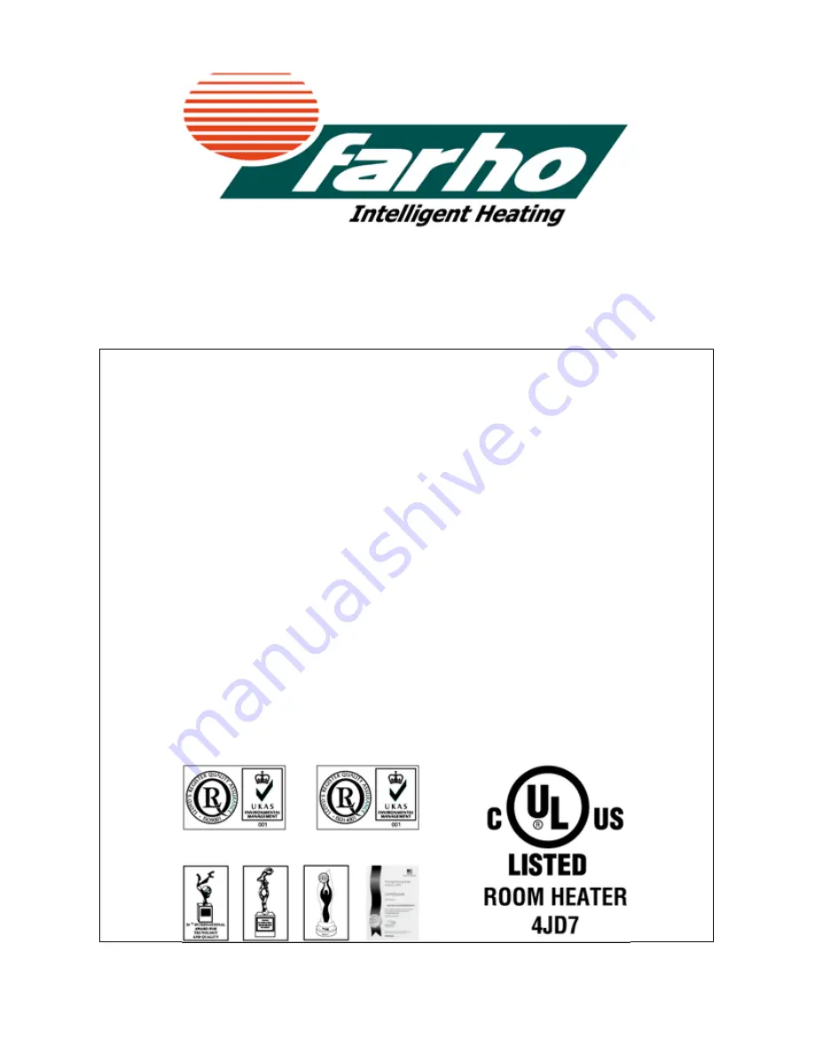 Farho XANA PLUS Instructions For Use And Care Manual Download Page 30