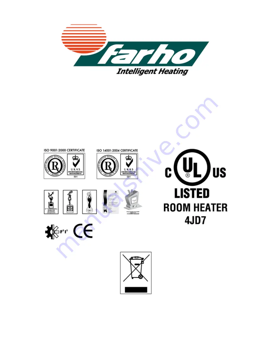 Farho XANA PLUS Instructions For Use And Care Manual Download Page 32