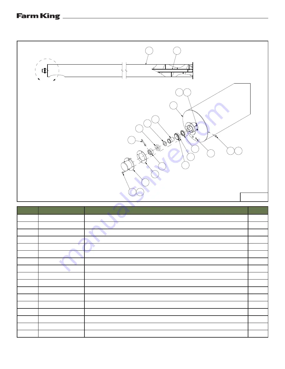 Farm King 1370 Operator And Parts Manual Download Page 95