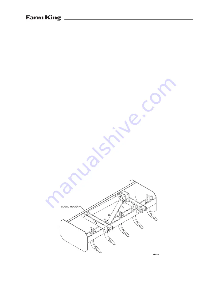 Farm King FK351 Скачать руководство пользователя страница 7