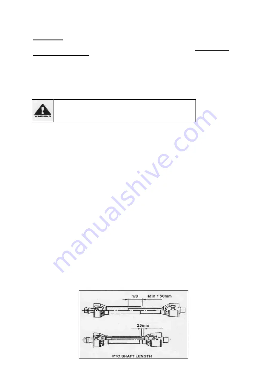 FARMTECH FPD 30 Operator'S Manual Download Page 8