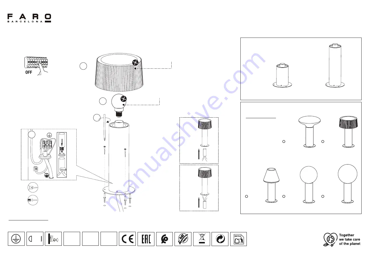 Faro Barcelona MUFFIN 259 Скачать руководство пользователя страница 1