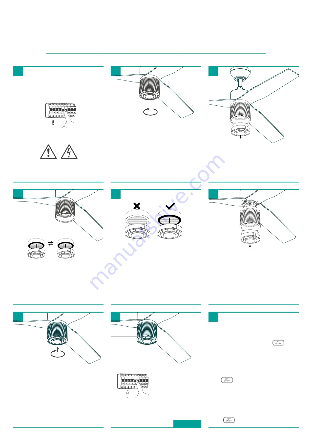 Faro Barcelona ventyly HYBRID Assembly Manual Download Page 16