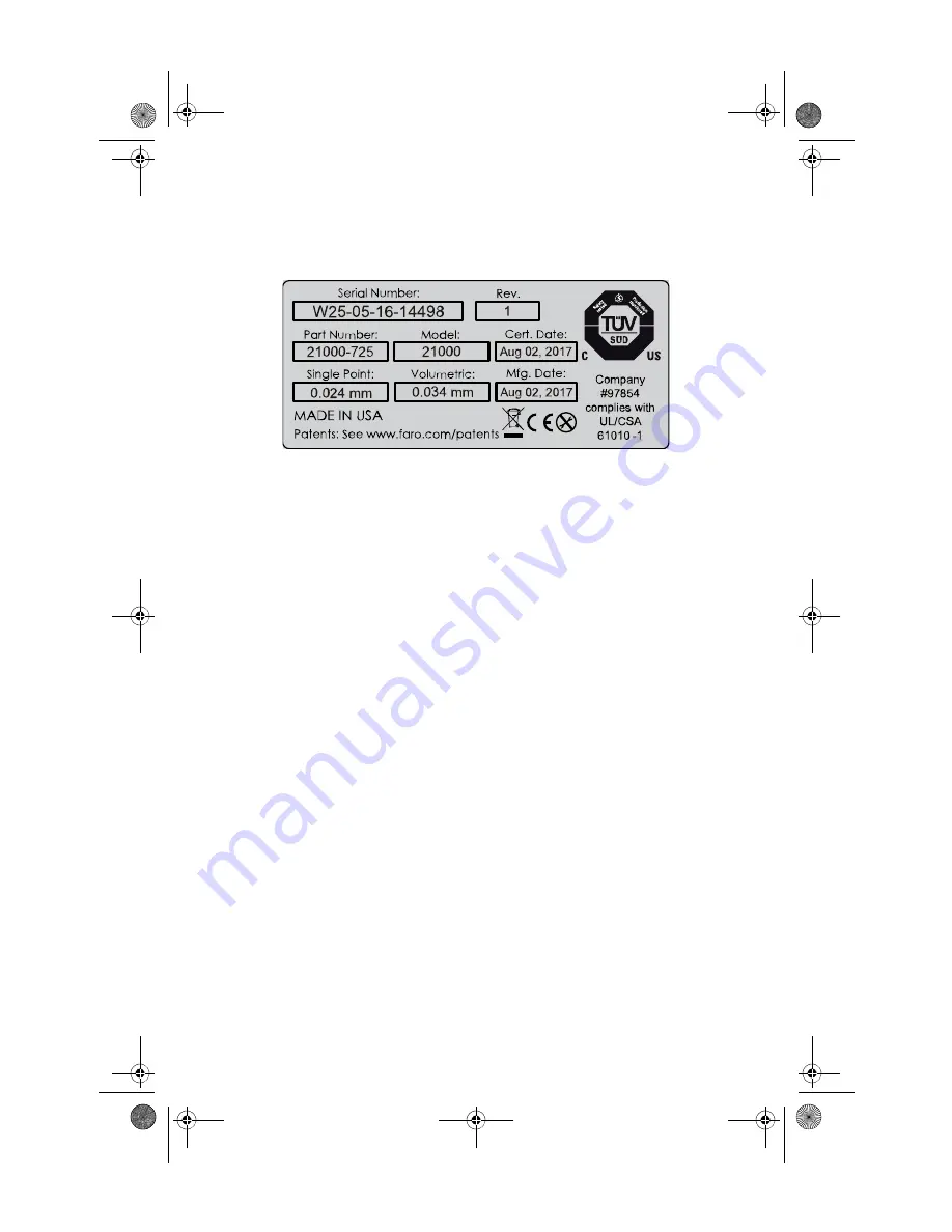 Faro FaroArm Quantum User Manual Download Page 127