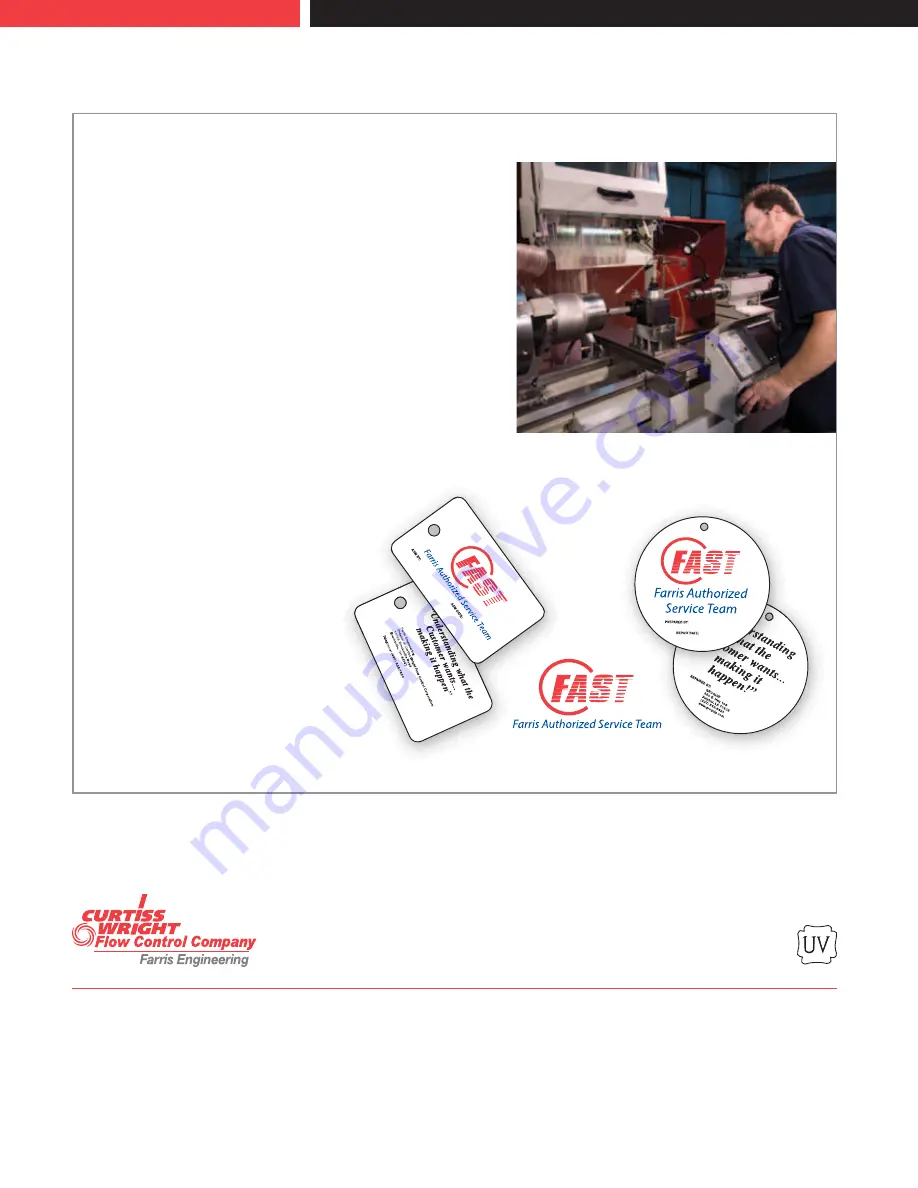 Farris Engineering Curtiss-Wright 2600 Series Maintenance Manual Download Page 12