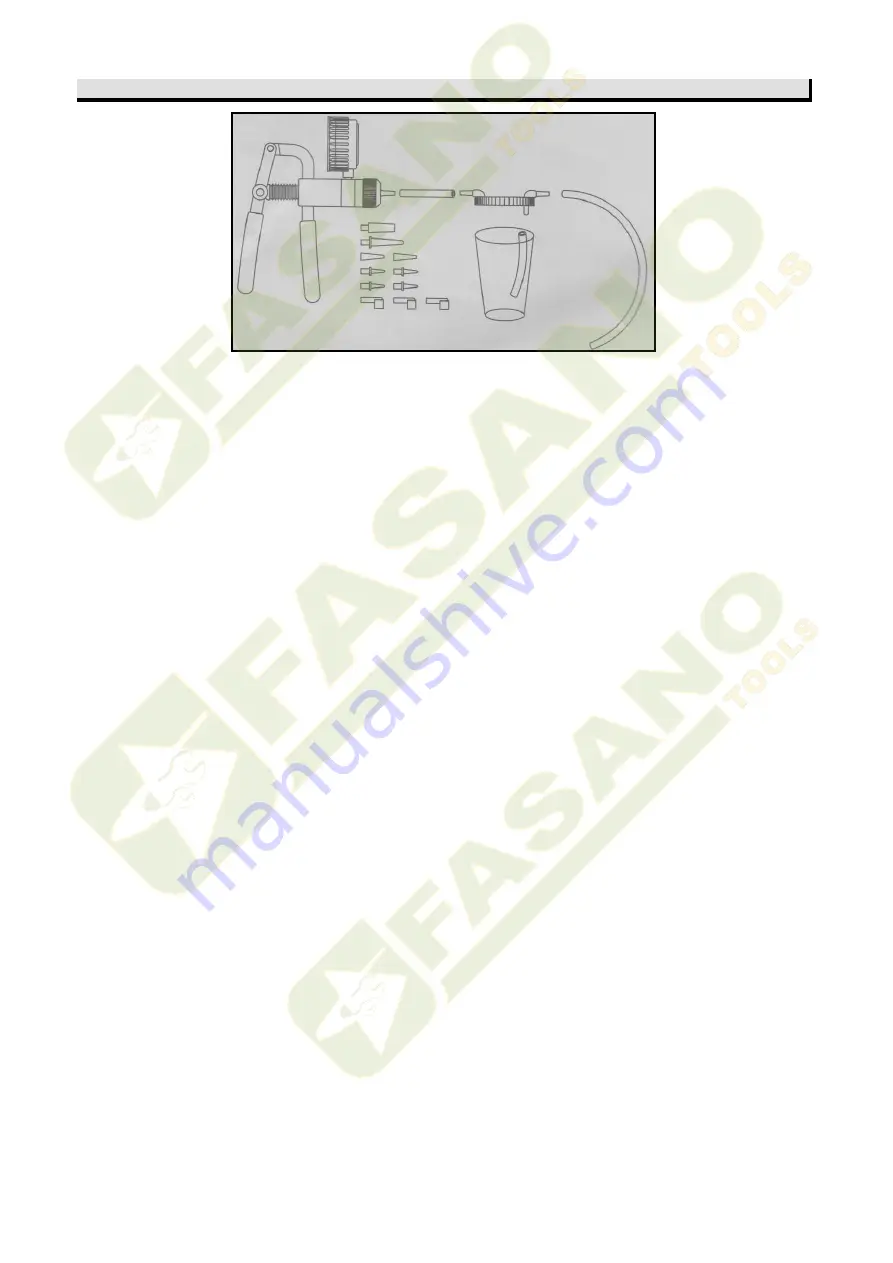 FASANO TOOLS FG 202/PV Instruction Manual Download Page 4