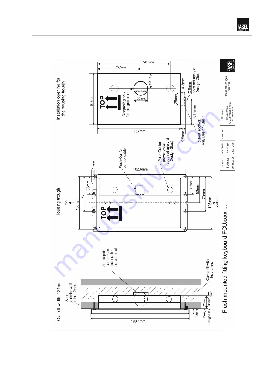 Fasel Elektronik FCU 00 Series Installation Instructions Manual Download Page 16