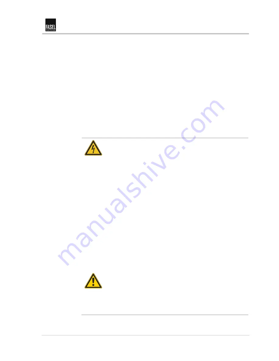 Fasel Elektronik FCU2000 Series Скачать руководство пользователя страница 29