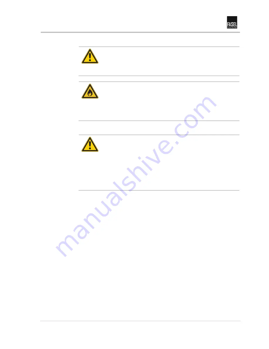 Fasel Elektronik FCU2000 Series Installation Instructions Manual Download Page 30