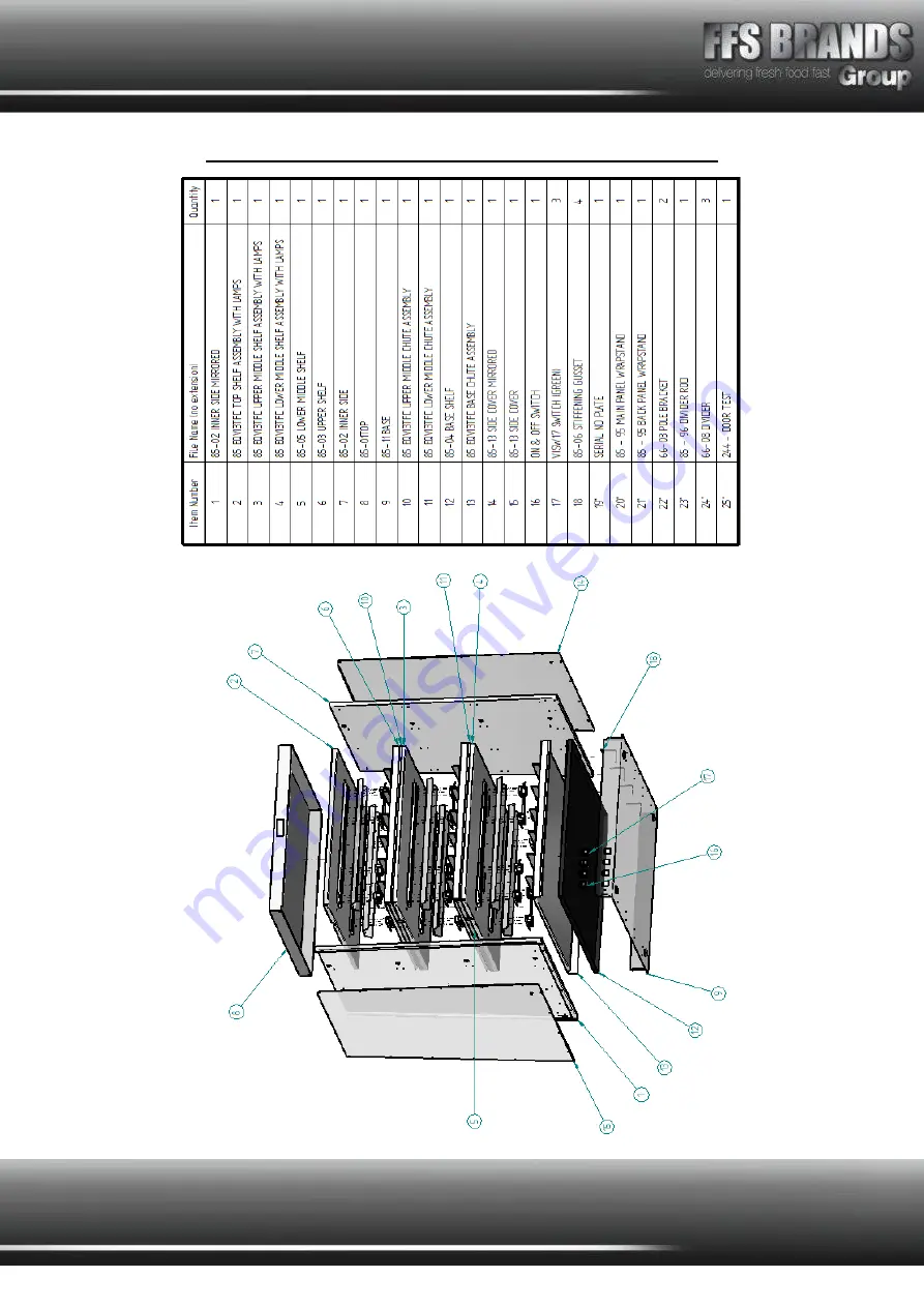 Fast Food Systems VI3TFC Manual Download Page 5