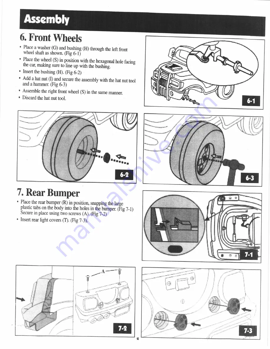 Fast Lane Mud Warrior 4x4 0511 Operator'S Manual With Assembly Instructions Download Page 9