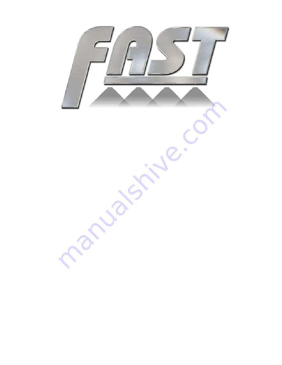 Fast 8200 Operation Manual Download Page 42