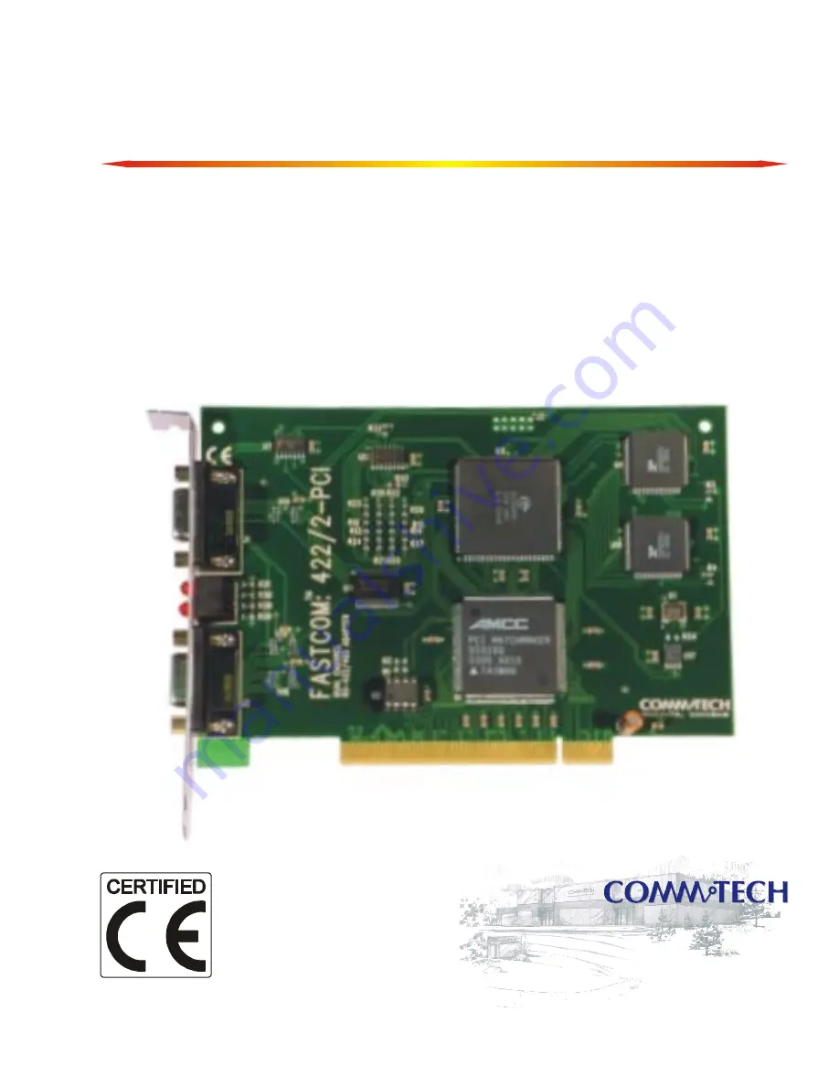 Fastcom RS-422 Hardware Reference Manual Download Page 1