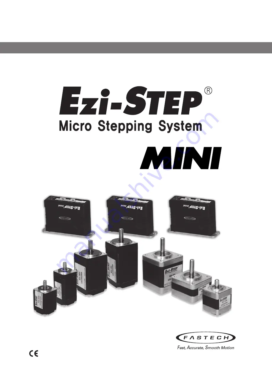 Fastech Ezi-Step Mini Скачать руководство пользователя страница 1