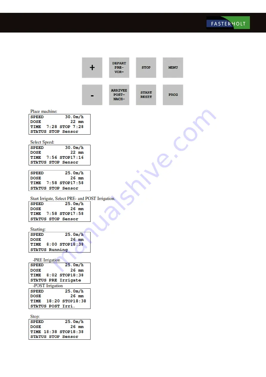 FASTERHOLT FM2500 User Manual And Spare Parts Catalogue Download Page 15