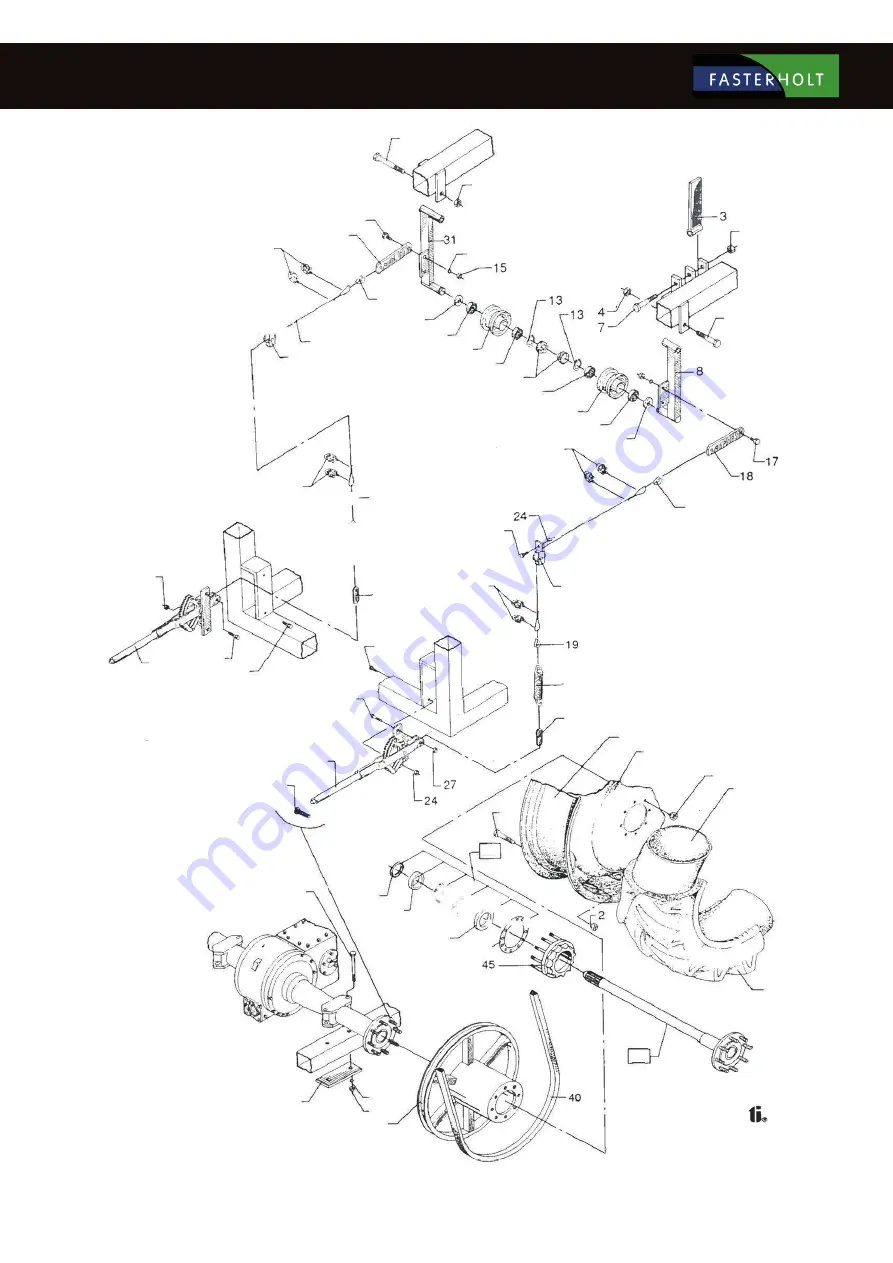 FASTERHOLT FM2500 User Manual And Spare Parts Catalogue Download Page 40