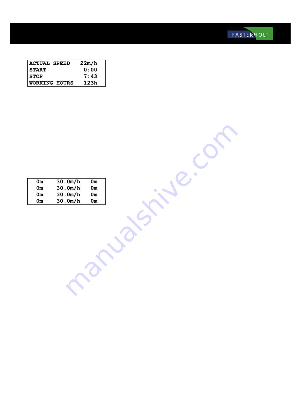 FASTERHOLT FM4800H User Manual And Spare Parts Catalogue Download Page 17