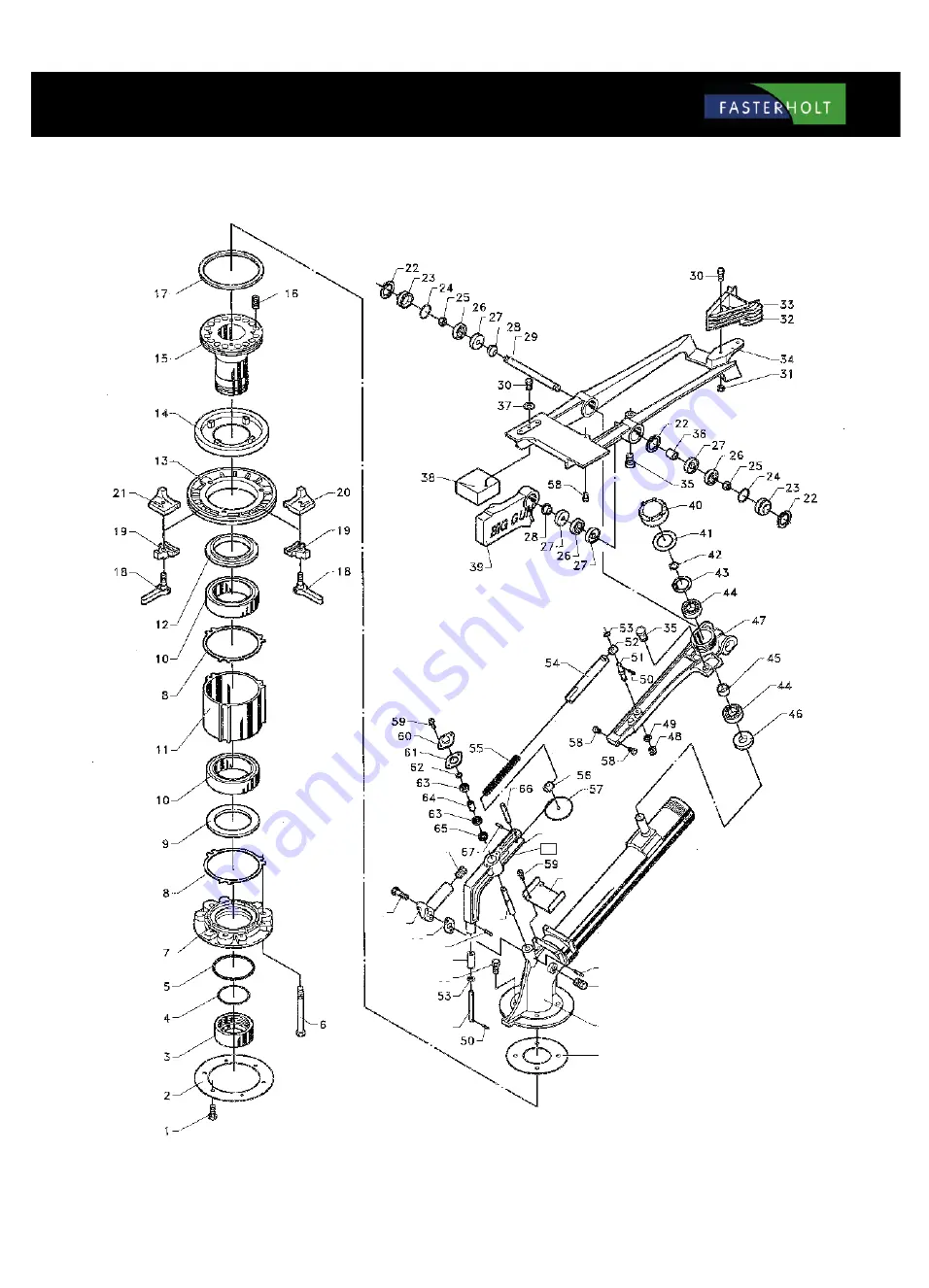 FASTERHOLT FM4800H User Manual And Spare Parts Catalogue Download Page 82