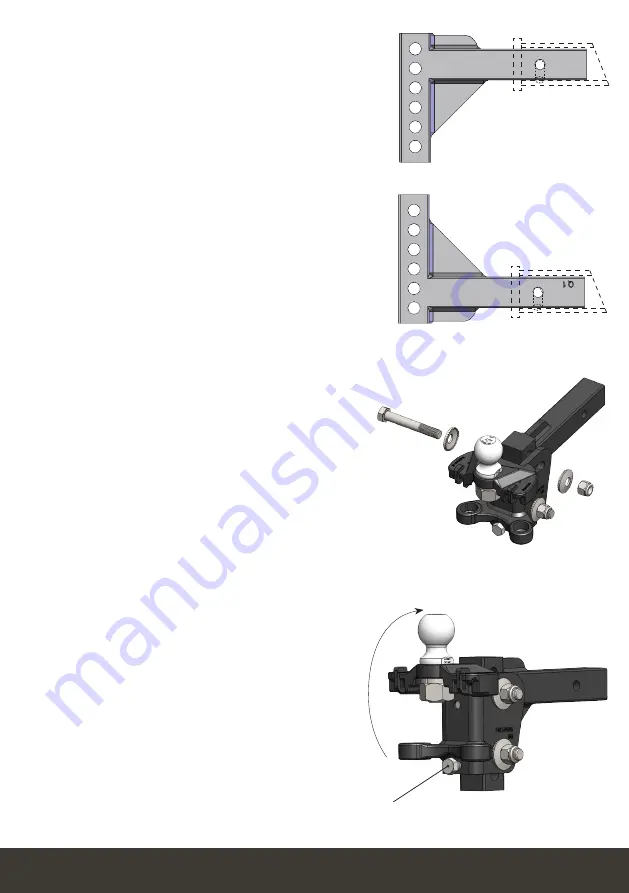 Fastway e2 HITCH TRUNNION Owner'S Manual Download Page 10