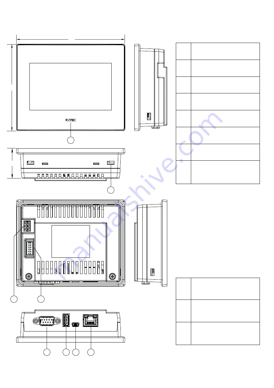 FATEK P5043S Installation Manual Download Page 3