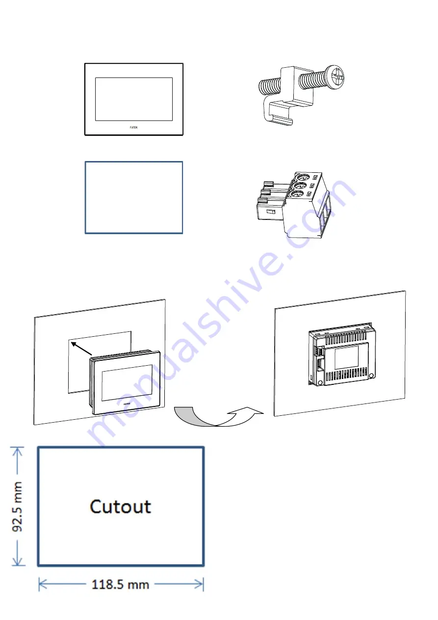 FATEK P5043S Installation Manual Download Page 5