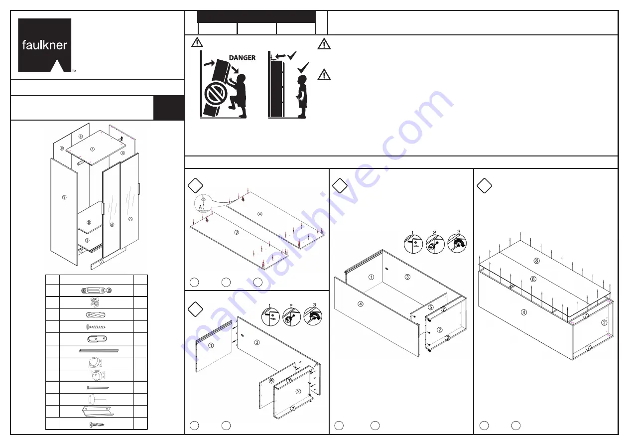 faulkner HW0923 Скачать руководство пользователя страница 1