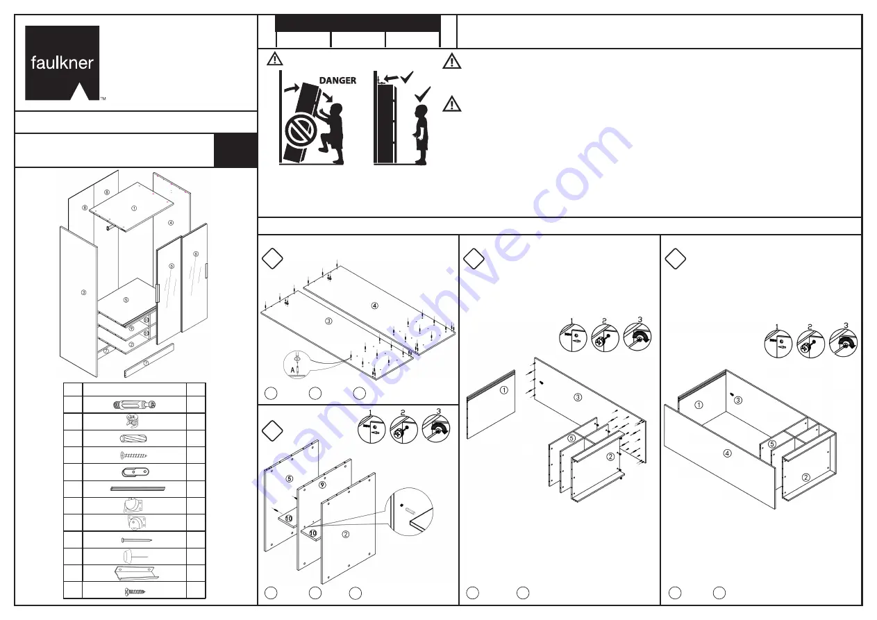 faulkner HW0927 Скачать руководство пользователя страница 1