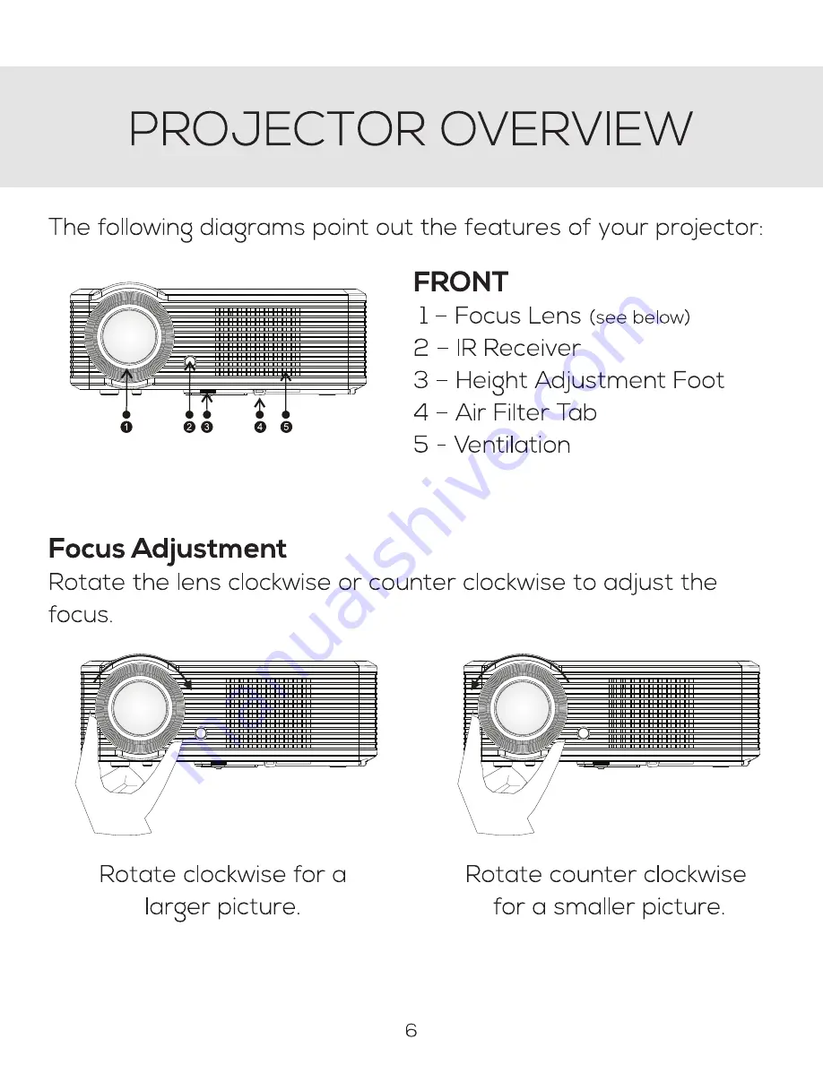 FAVI RioHD-LED-3T User Manual Download Page 8