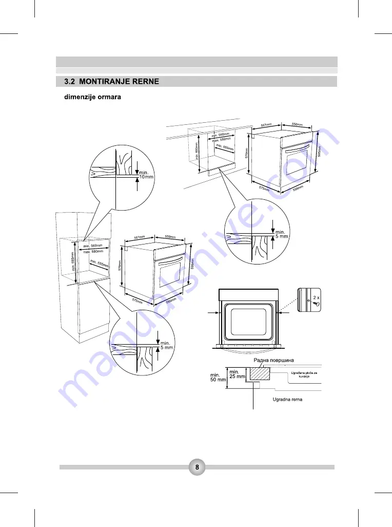 FAVORIT 4-J INOX Operating And Installation Instructions Download Page 125