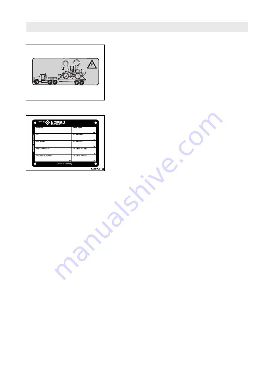 Fayat Group BOMAG BC 672 RB-4 Service Manual Download Page 42