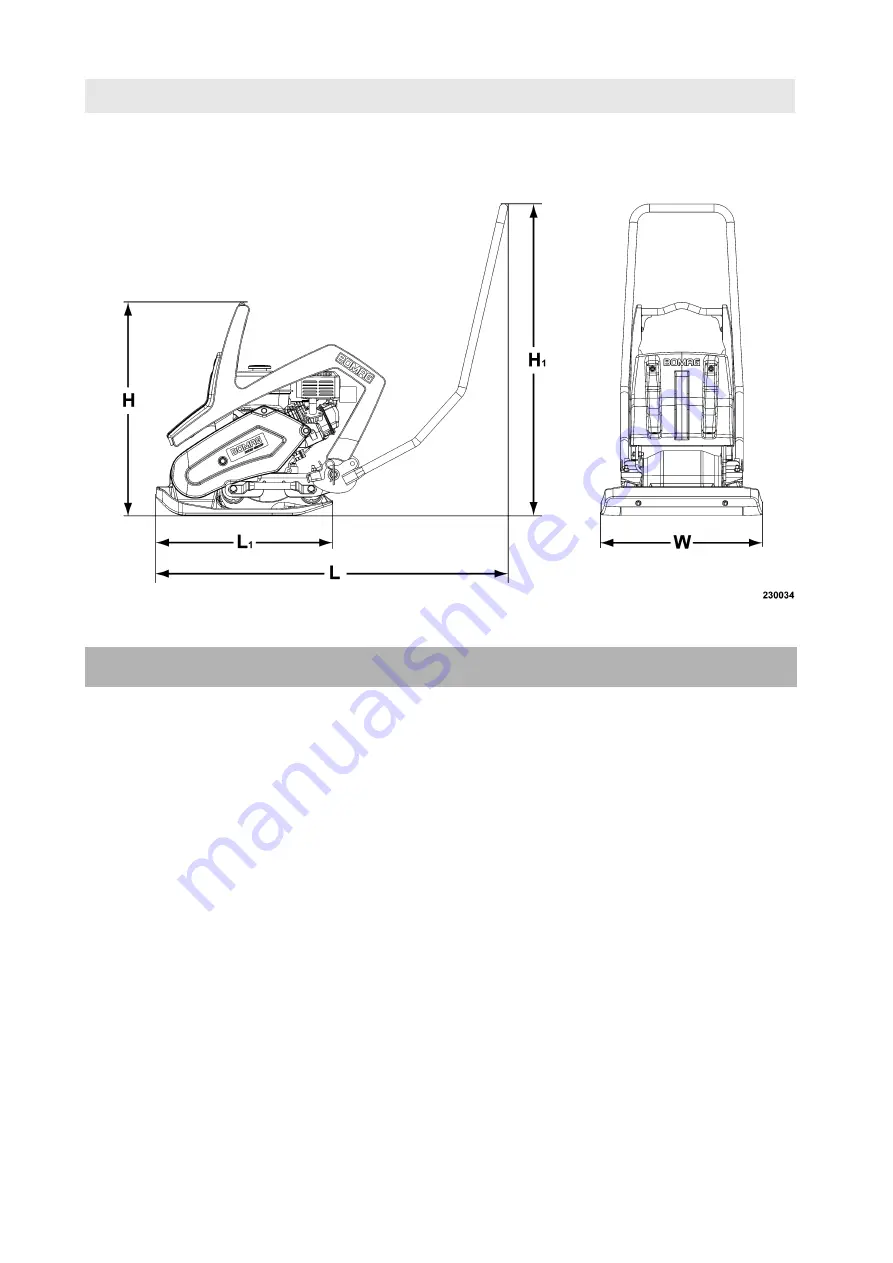 Fayat Group BOMAG BP 20/50 Operating Instructions Manual Download Page 8