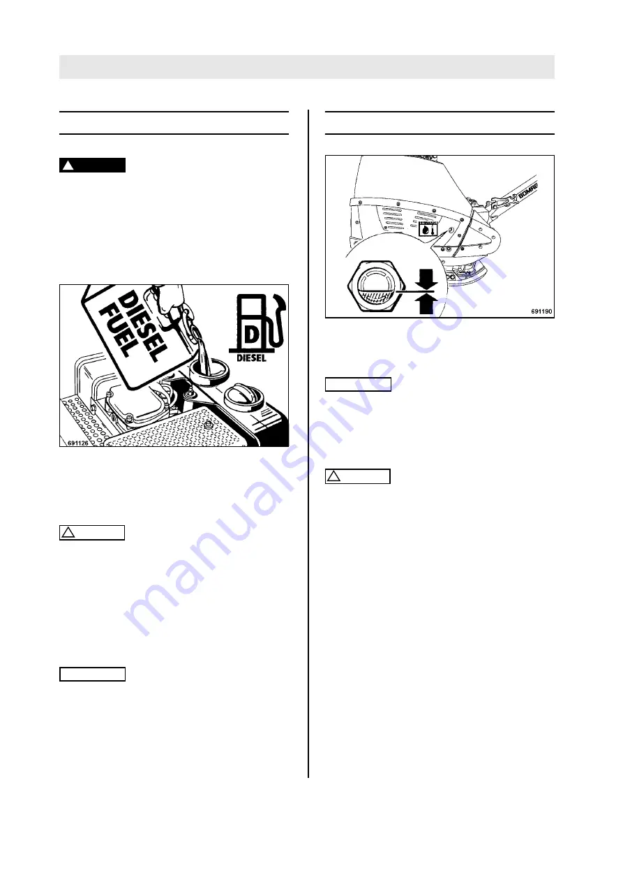 Fayat Group Bomag BPR 70/70 D Operating Instructions, Maintenance Instructions Download Page 47