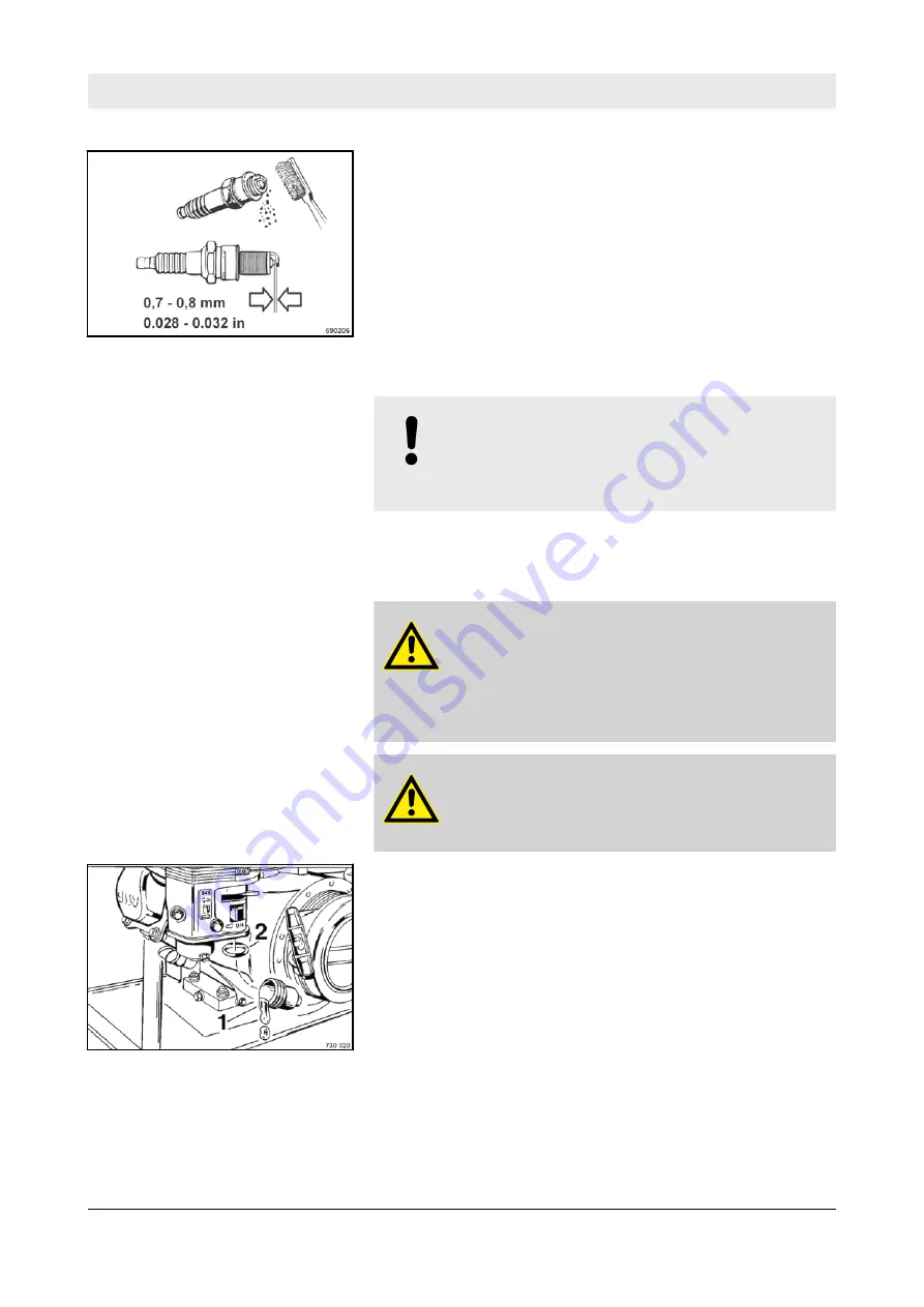 Fayat Group Bomag BVP 10/36 Operating Instruction,  Maintenance Instruction Download Page 57