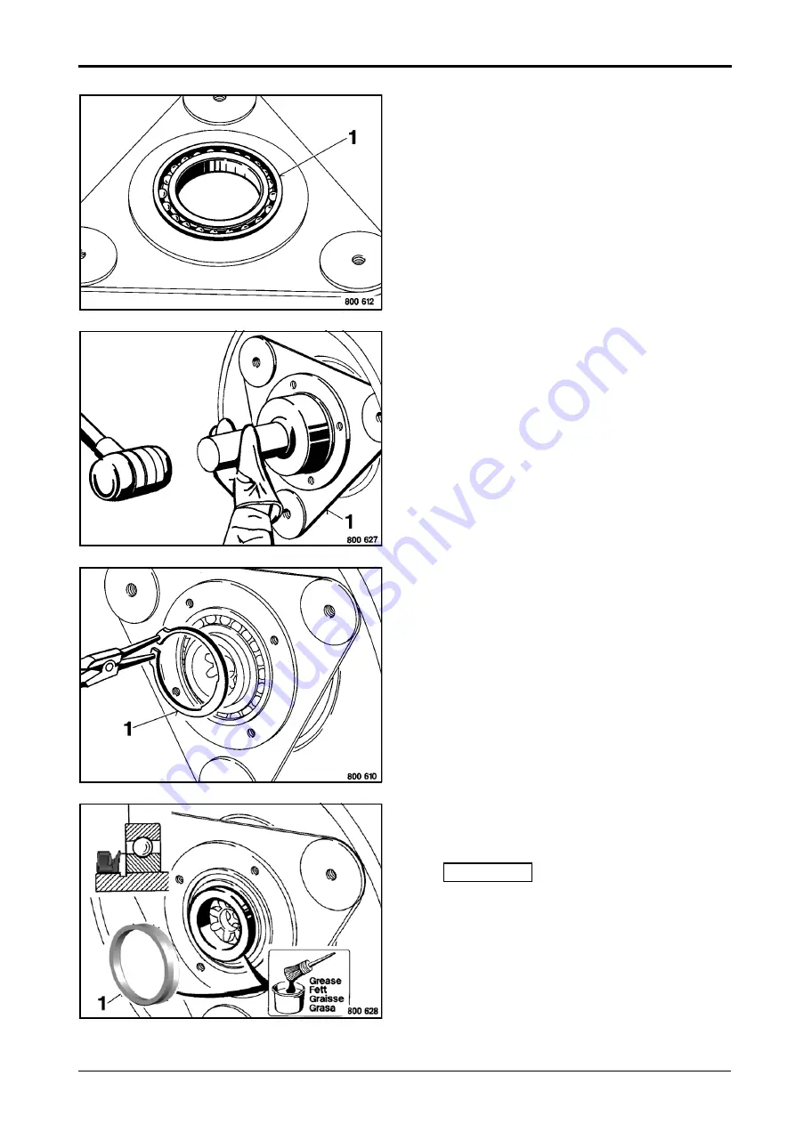 Fayat Group BOMAG BW 900-50 Service Manual Download Page 133