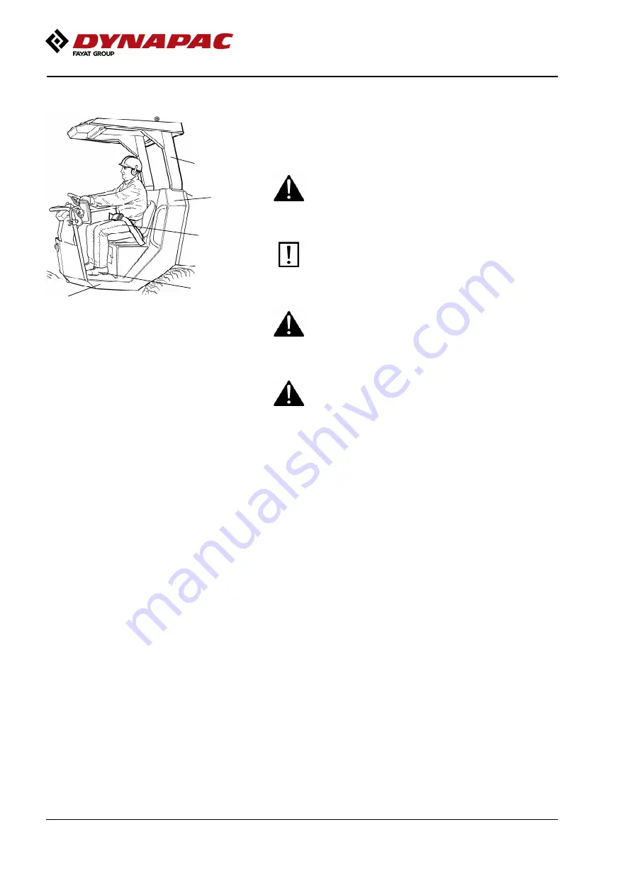 Fayat Group DYNAPAC CA1300 D Instruction Manual Download Page 70